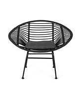 Modern Outdoor Basket Chair Set - Relax in Style