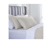 Superior Modal From Beechwood 400 Thread Count Lightweight Cooling Solid Duvet Cover Set