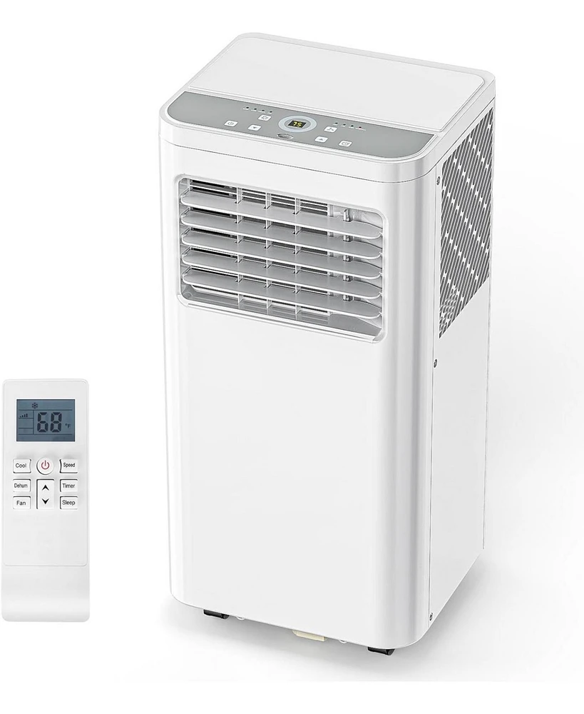 Cowsar 8000 Btu Portable Ac, 3-in-1, Sleep Mode, Rc, 24H Timer, Window Kits, Cools 350sq.ft