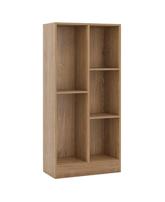 41 Inches 5-Cube Floor Bookcase with 2 Anti-Tipping Kits