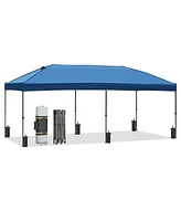 10x20 Pop-Up Canopy with Sidewalls (Blue) - Wheeled Bag