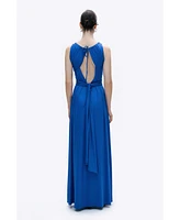 Nocturne Women's Maxi Dress with Belt Detail