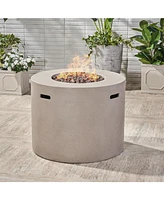 Lightweight Concrete Fire Pit - Patio Heater & Gathering Spot