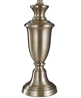 StyleCraft Home Collection 30.5" Traditional Metal Table Lamp, Set of 2