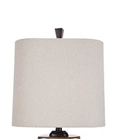 StyleCraft Home Collection 32" Tandoori Spice Arabic Ceramic Table Lamp