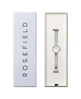 Rosefield Mini Small Edit Women's Two Tone Stainless Steel Bracelet Watch 20.4mm