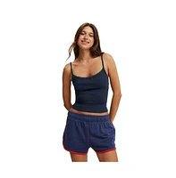 Cotton On Women's Dolphin Hem Micro Mini Short