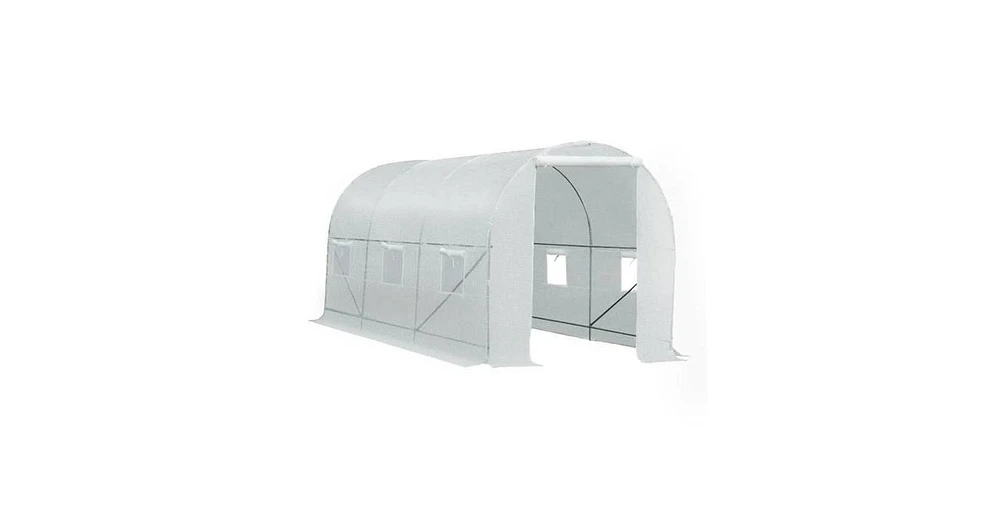 Outdoor Greenhouse - Durable Plant Shelter with Pe Cover for Year-Round Growing