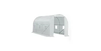 Outdoor Greenhouse - Durable Plant Shelter with Pe Cover for Year-Round Growing