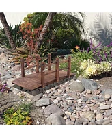 Outdoor Garden Bridge for Elegant Landscaping and Decoration