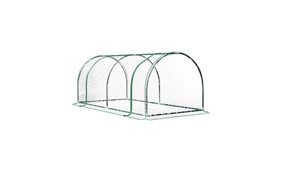 Mini Greenhouse with Pvc Cover, Ideal for Protecting Plants and Seedlings Indoors and Outdoors