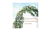 Elegant Garden Arch Trellis for Climbing Plants and Outdoor Decor