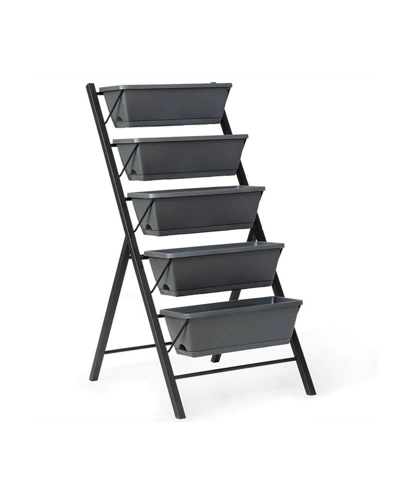 Raised Garden Bed Durable Planter Box for Growing Vegetables, Herbs, and Flowers