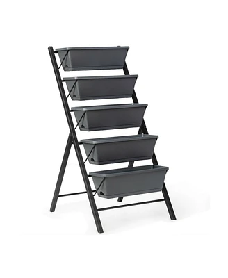 Raised Garden Bed Durable Planter Box for Growing Vegetables, Herbs, and Flowers