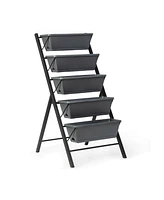 Raised Garden Bed Durable Planter Box for Growing Vegetables, Herbs, and Flowers