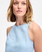 On 34th Women's Chambray Sleeveless Top, Exclusively at Macy's