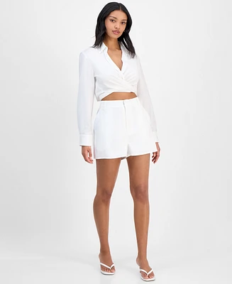 Bar Iii Women's High Rise Shorts, Exclusively at Macy's