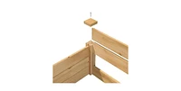 2 ft x 8 ft Cedar Wood Raised Garden Bed