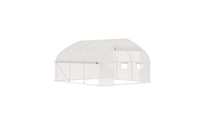 Walk-In Greenhouse for Garden-Spacious Outdoor Plant Growing Shed