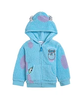 Monsters Inc. Toddler Boys Disney Cosplay Hoodie Cozy Sherpa
