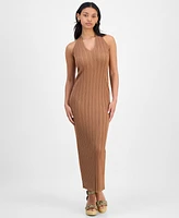And Now This Women's Rib-Knit Halter Dress, Exclusively at Macy's