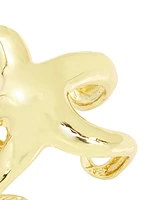 Robert Lee Morris Soho Gold Starfish Cuff Bracelet
