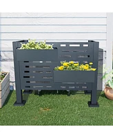 3ftx2ft Ac Unit Privacy Fence Cover, Conceals 3 Units