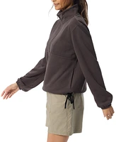 Bass Outdoor Women's Summit Popover Ribbed Collar T-Shirt