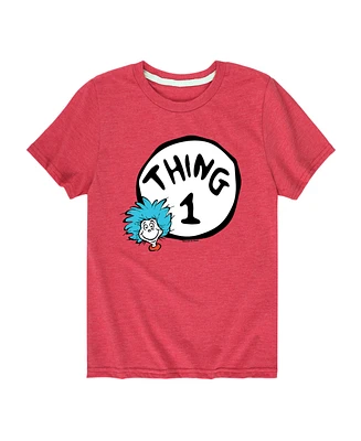 Hybrid Toddler Boys Dr. Seuss Thing Graphic T-Shirt
