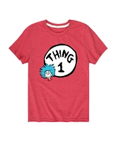 Hybrid Toddler Boys Dr. Seuss Thing Graphic T-Shirt