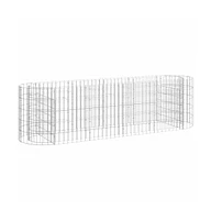 Gabion Raised Bed Galvanized Iron 74.8"x19.7"x19.7"