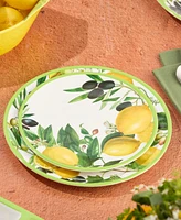 Certified International Limone Melamine 6-Pc. Salad Plates, Service For 6