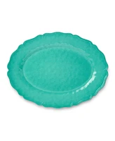 Certified International Isabella Crackle Melamine Platters, Set of 2