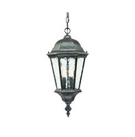 Carousel Lantern Two-Light Hanging Light – Classic Outdoor Lighting Fixture