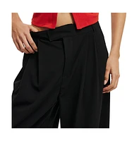 Cotton On Women's Izzy Pleated Suiting Pant