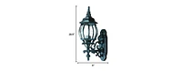 Modern Glass Globe Wall Sconce for Home and Office Lighting