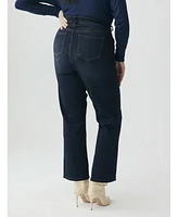 Molly & Isadora Plus Riverside Straight Leg Jean