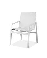 Set of Two Metal Dining Chairs – Modern Seating for Patio & Dining Room