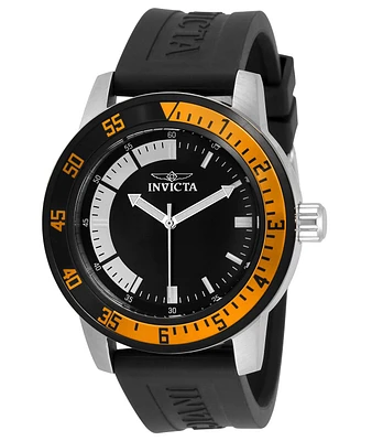 Invicta Men's 34014 Specialty Quartz Multifunction Black, White Dial Watch