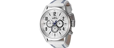 Invicta Men's 46558 Bolt Quartz Chronograph Silver Dial Watch
