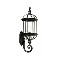 Cylindrical Lantern Wall Light for Entryway Hallway or Patio