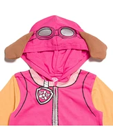 Paw Patrol Boys Nickelodeon Skye Chase Marshall Zip Up Cosplay Coverall to