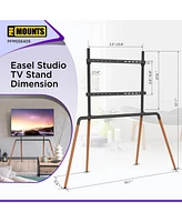 ProMounts Premium Easel Tv Stand Mount for 42"-84" TVs and Holds Up to 99 Lbs