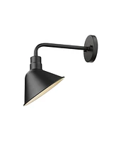 Modern Wide Shade Led Wall Sconce for Home and Patio Lighting