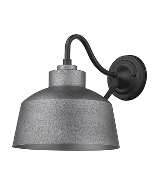 Pebbled Bowl Shape Outdoor Wall Light for Porch and Patio Lighting