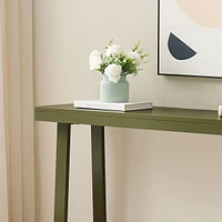 Kings Brand Furniture Claude Narrow Console Table Perfect for Sofa Table, Entryway Hallway