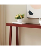 Kings Brand Furniture Claude Narrow Console Table Perfect for Sofa Table, Entryway Hallway