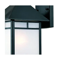 Frosted Glass Lantern Wall Light – Stylish Fixture for Garden & Yard