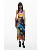 Desigual Women's Skirt designed by Mr. Christian Lacroix