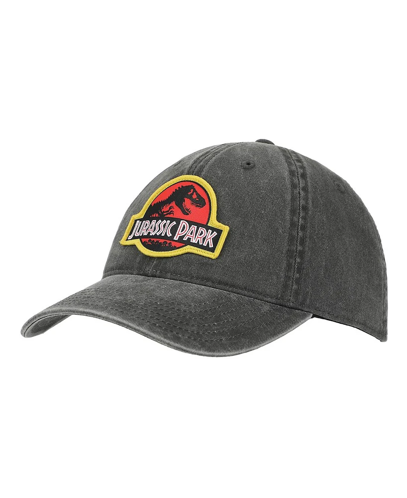 Jurassic Park Men's Classic Logo Unstructured Baseball Hat (58cm)